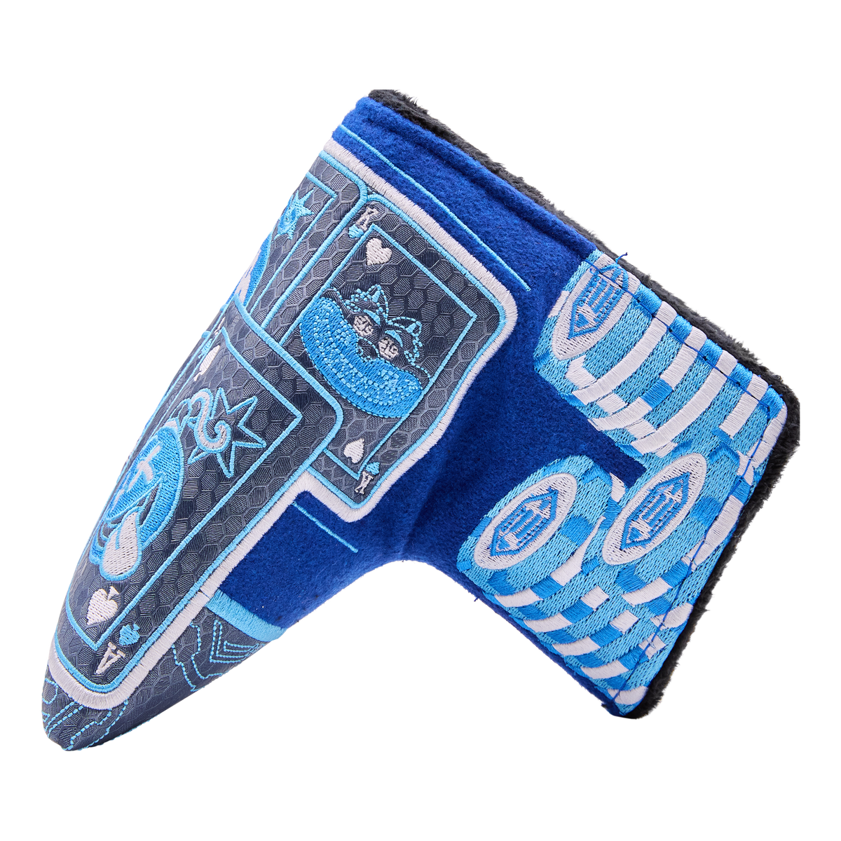 2024 Social Multi Icon Playing Cards Blade Putter Headcover ...