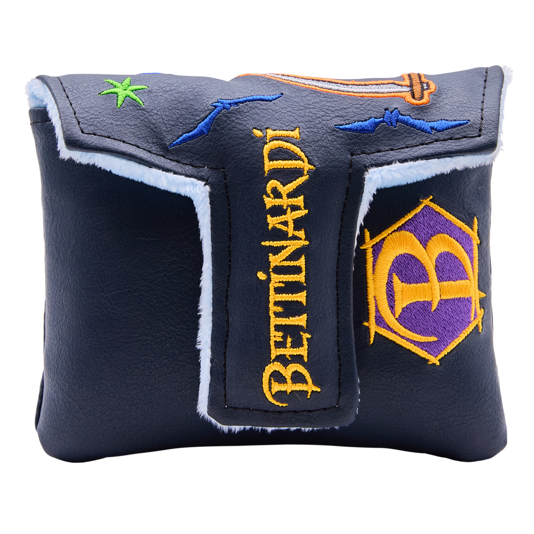 安*倍様 wizardクインケV1アルミCam&DarkLabグリップ　タトゥー Halloween Headless Wizard Mallet Putter Headcover | Bettinardi
