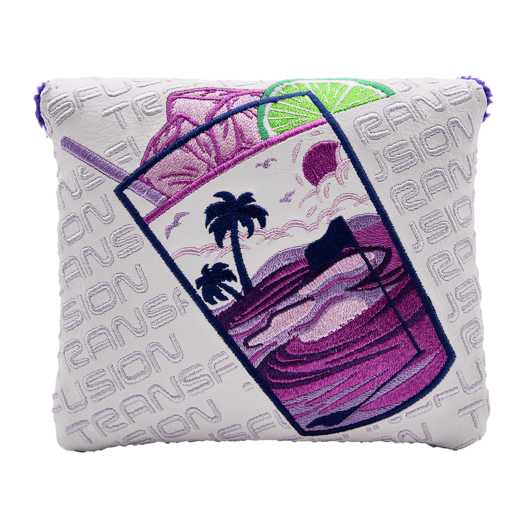 Transfusion™ Happy Place Mallet Putter Headcover | Bettinardi Golf Transfusion™ Happy Place Mallet Putter Headcover | Bettinardi Golf