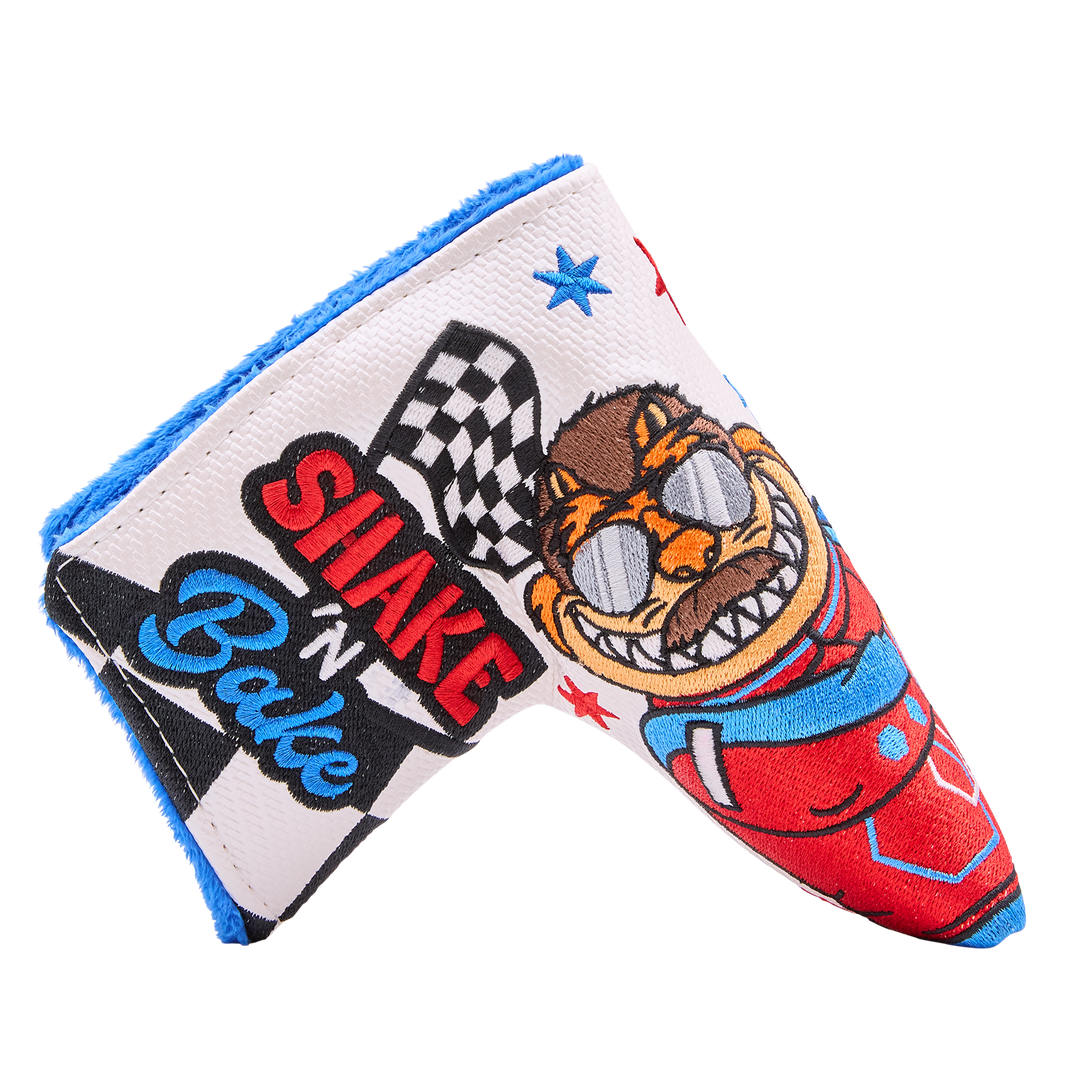 Shake and Bake-Racing Friends Blade Putter Headcover | Bettinardi