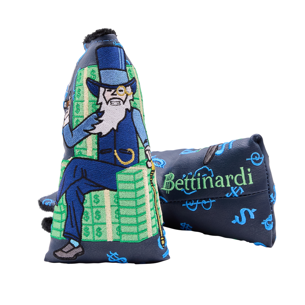Throne of Cash Gangster Wizard Blade Putter Headcover | Bettinardi