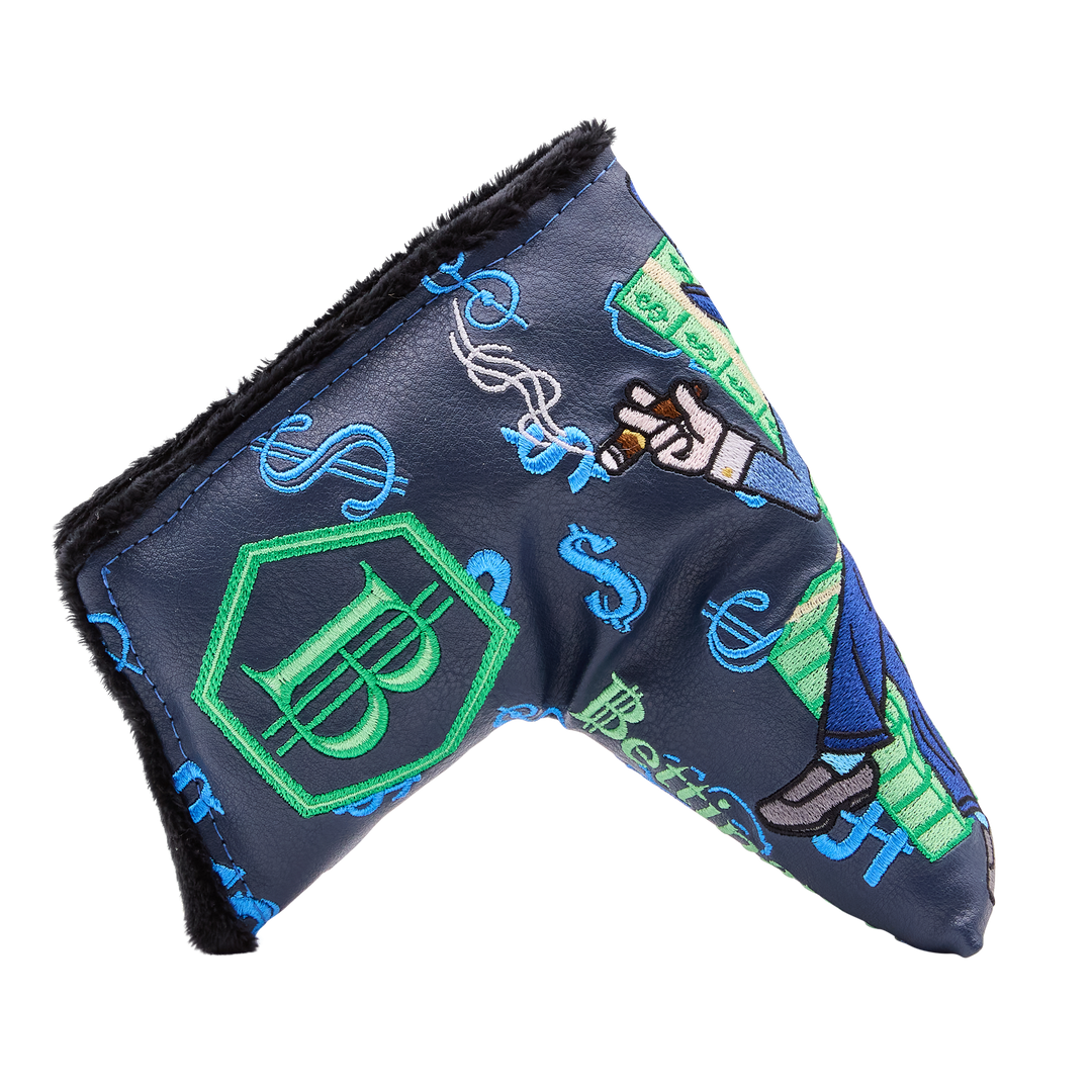 Throne of Cash Gangster Wizard Blade Putter Headcover | Bettinardi