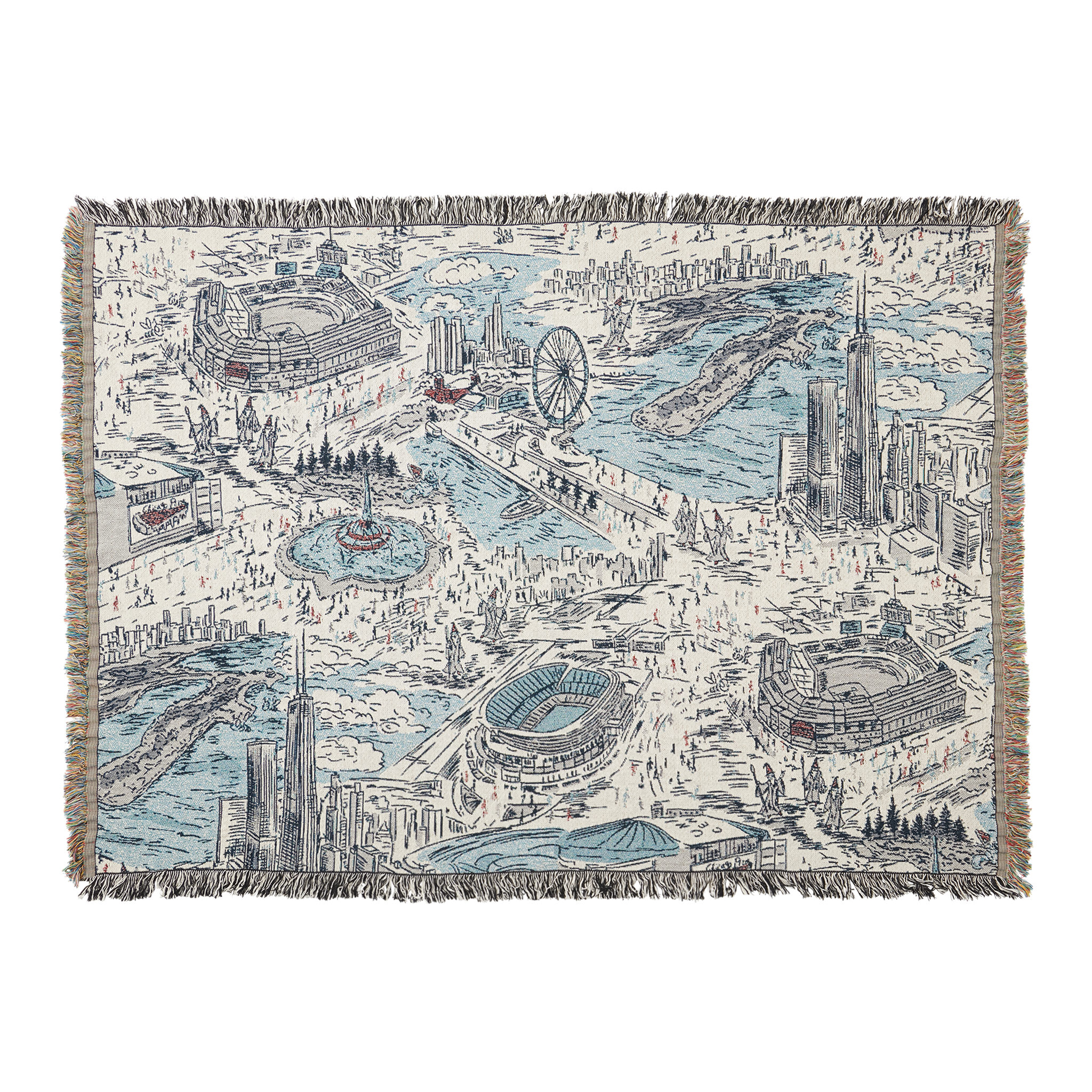 The Wizard’s Windy City Throw Blanket