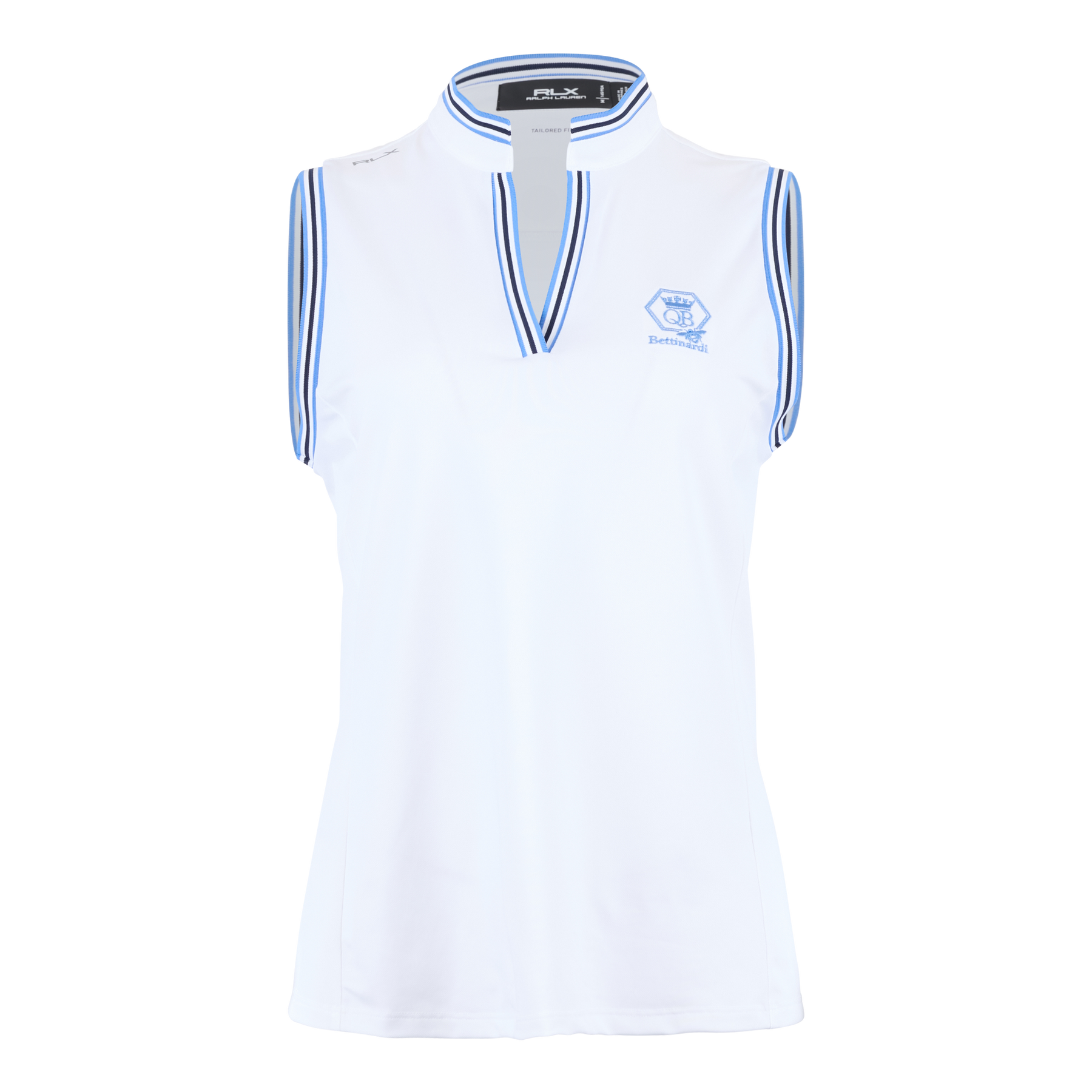 Bettinardi Ralph Lauren RLX Women s Tailored Fit Pique Sleeveless Shirt Bettinardi Golf Studio B