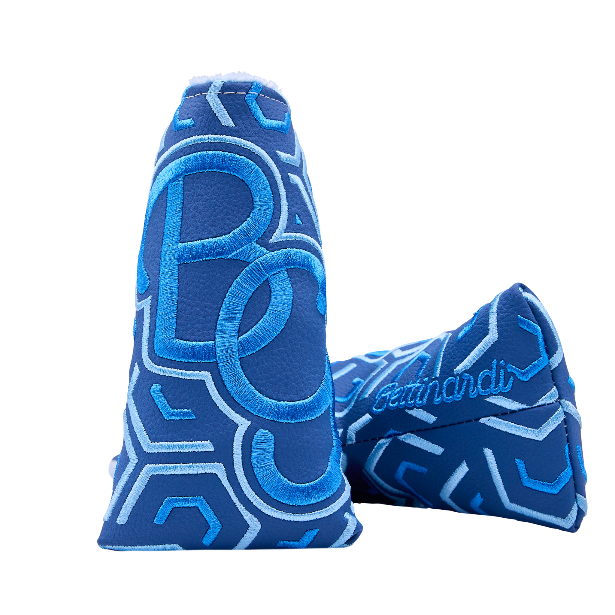 Blue Script BG Blade Putter Headcover