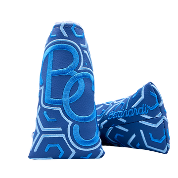 Blue Script BG Blade Putter Headcover