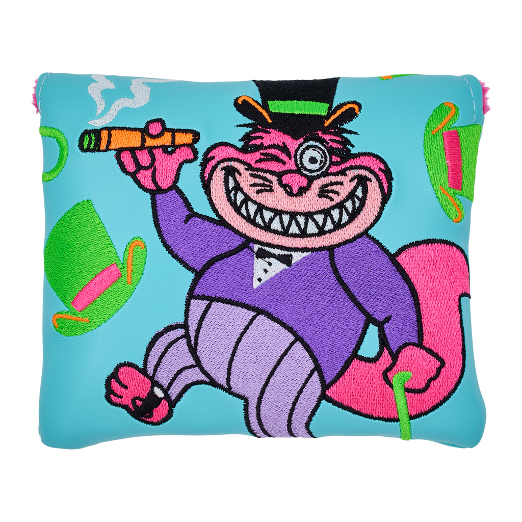 シンボルマスコット　紫　スクエア　パターカバーキャッチャーとしていかがですか Amazon.co.jp: シンボルマスコット 紫 スクエア パターカバー