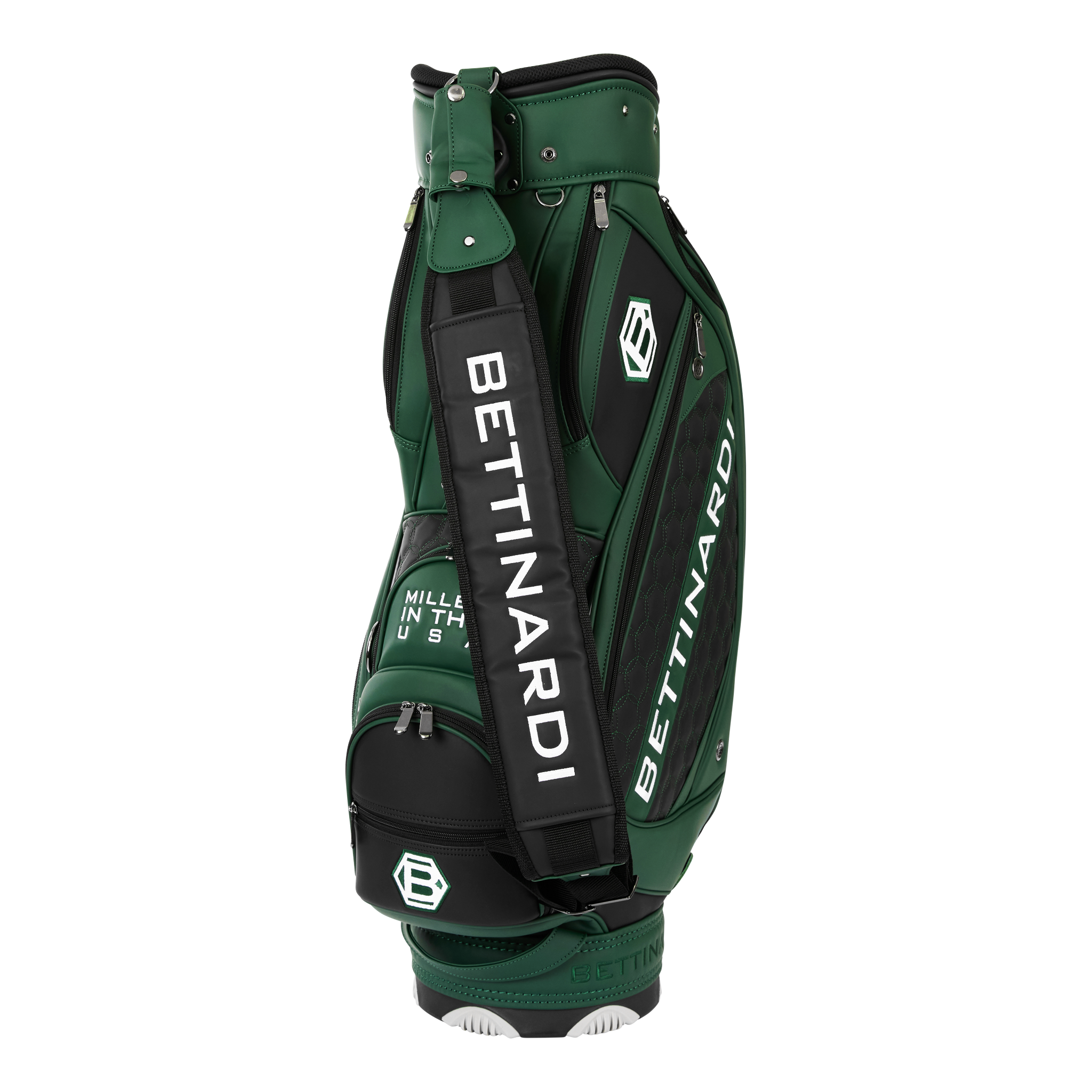 Bettinardi Black & Green Mini Staff Bag