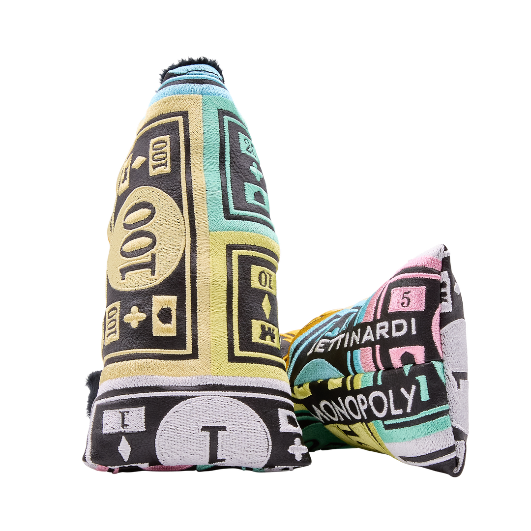 Bettinardi x Monopoly Fun Money Blade Putter Headcover