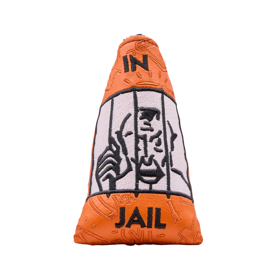 Bettinardi x Monopoly Jail Time Blade Putter Headcover Bettinardi x Monopoly Jail Time Blade Putter Headcover