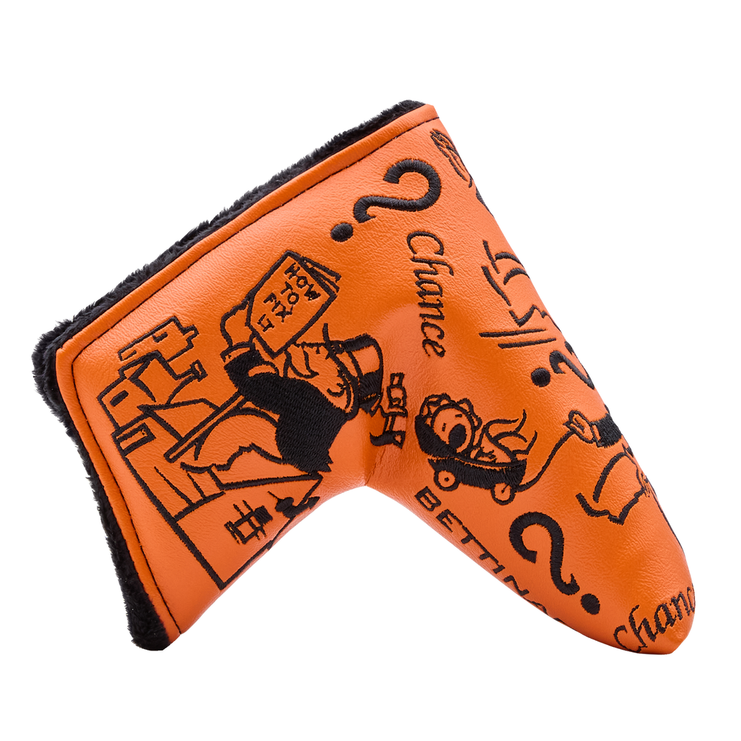 Bettinardi x Monopoly Chance Card Blade Putter Headcover