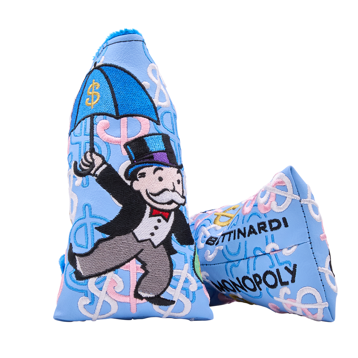 Bettinardi x Monopoly Raining Money Mr. Monopoly Blade Putter Headcover ...