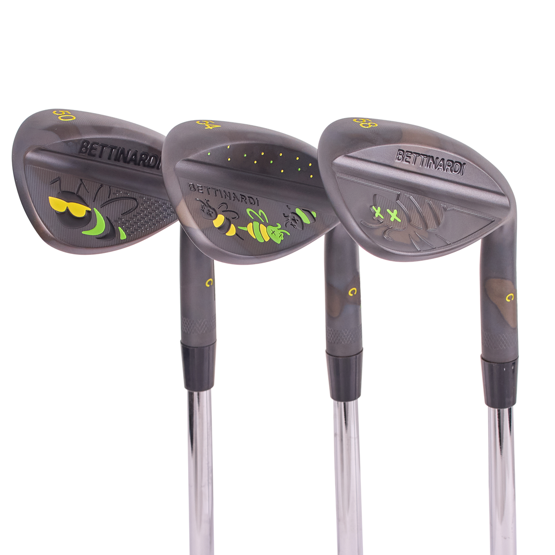ZomBeeCool Torched Black Magic HLX 5.0 Wedge Set (50°, 54°, 58 ZomBeeCool Torched Black Magic HLX 5.0 Wedge Set (50°, 54°, 58