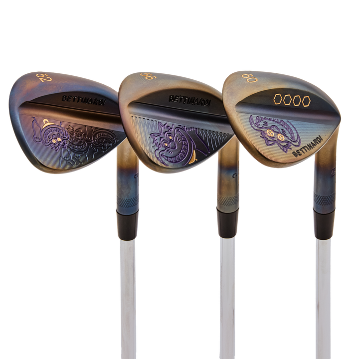 Torched Trifecta Fat Cat HLX 5.0 Wedge Set (52°, 56°, 60 Torched Trifecta Fat Cat HLX 5.0 Wedge Set (52°, 56°, 60
