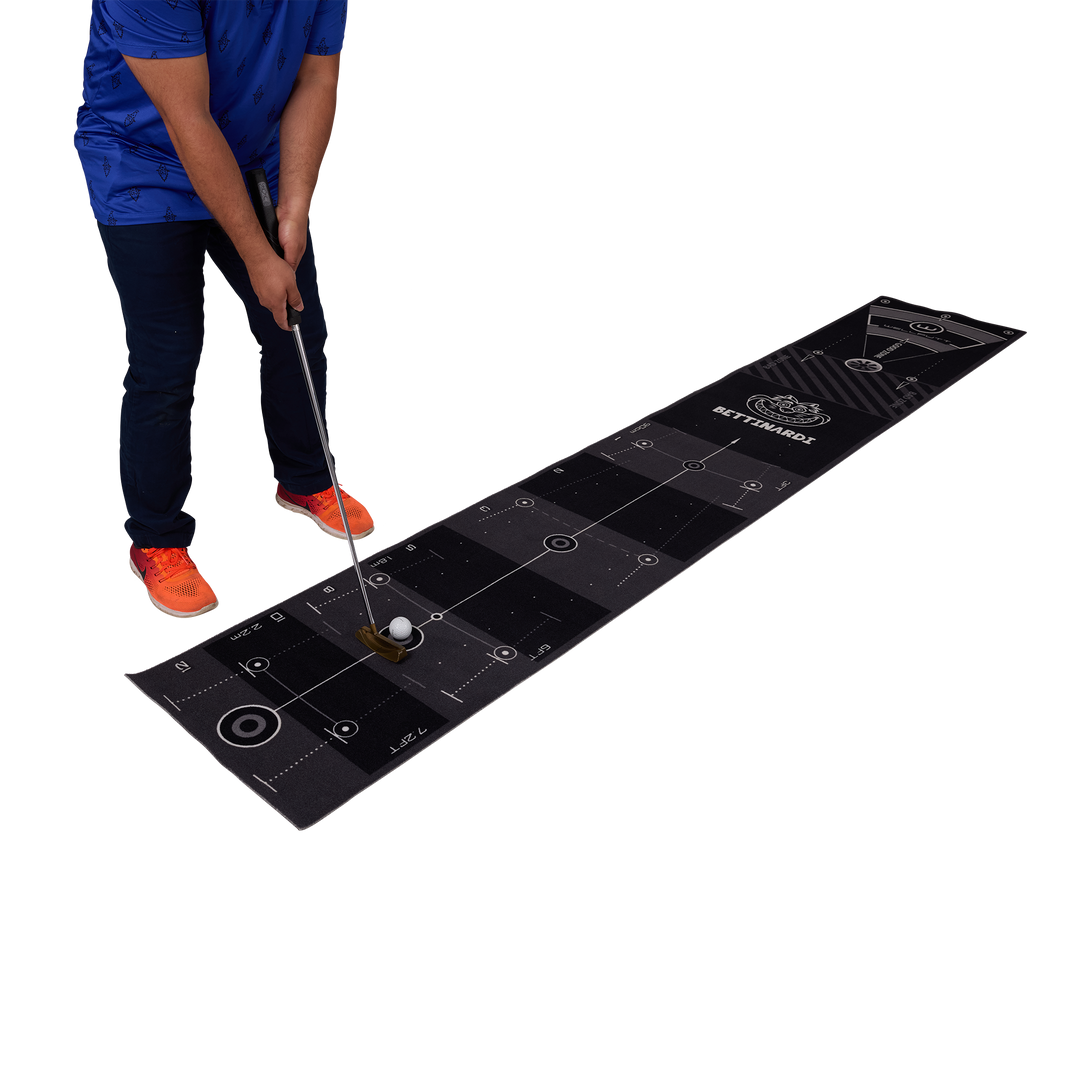 Bettinardi Wellputt Hex B 10ft Classic Putting Mat | Bettinardi