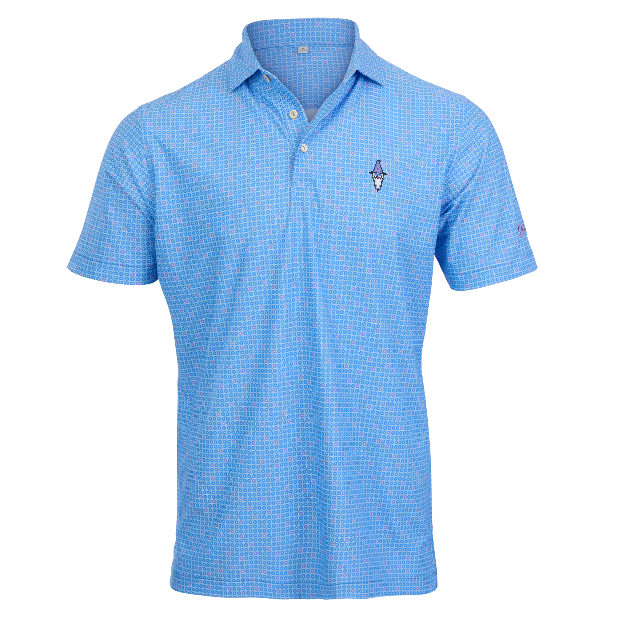 Bettinardi Peter Millar Sunglasses Wizard Spokes Performance Mesh Polo