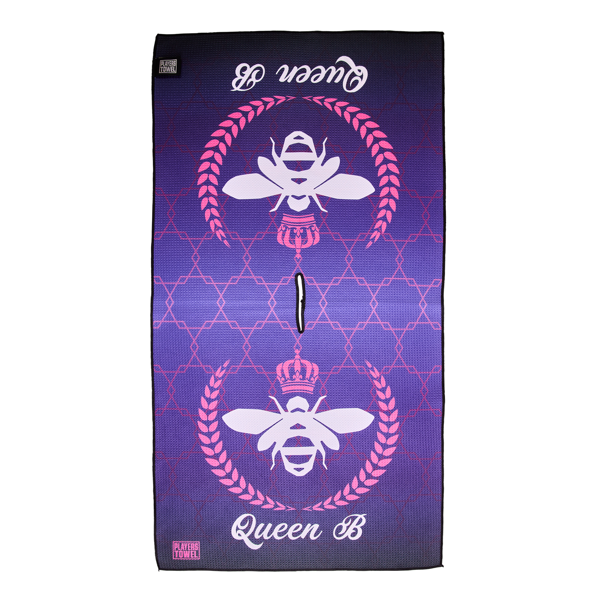 Queen B Purple Players Towel