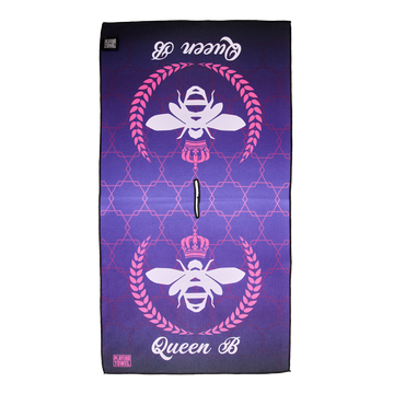 Queen B Purple Players Towel