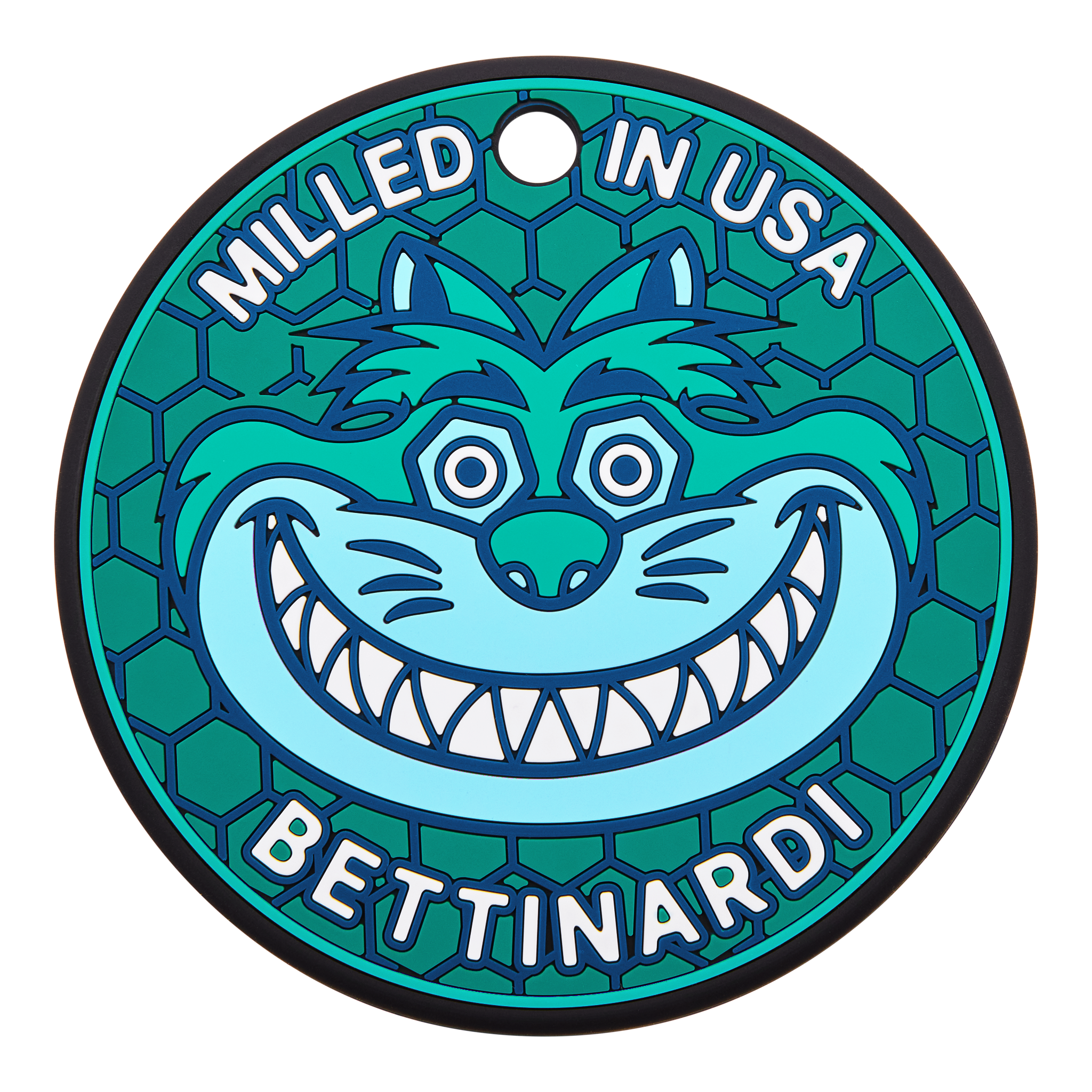Blue Turquoise Fat Cat Putting Disc