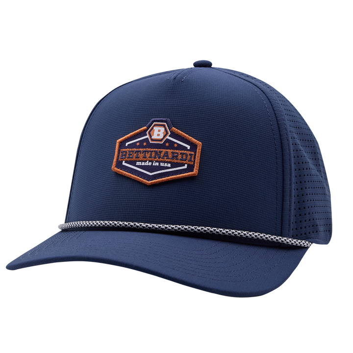 Bettinardi American Needle Hex Patch Buxton Pro Hat (Navy)
