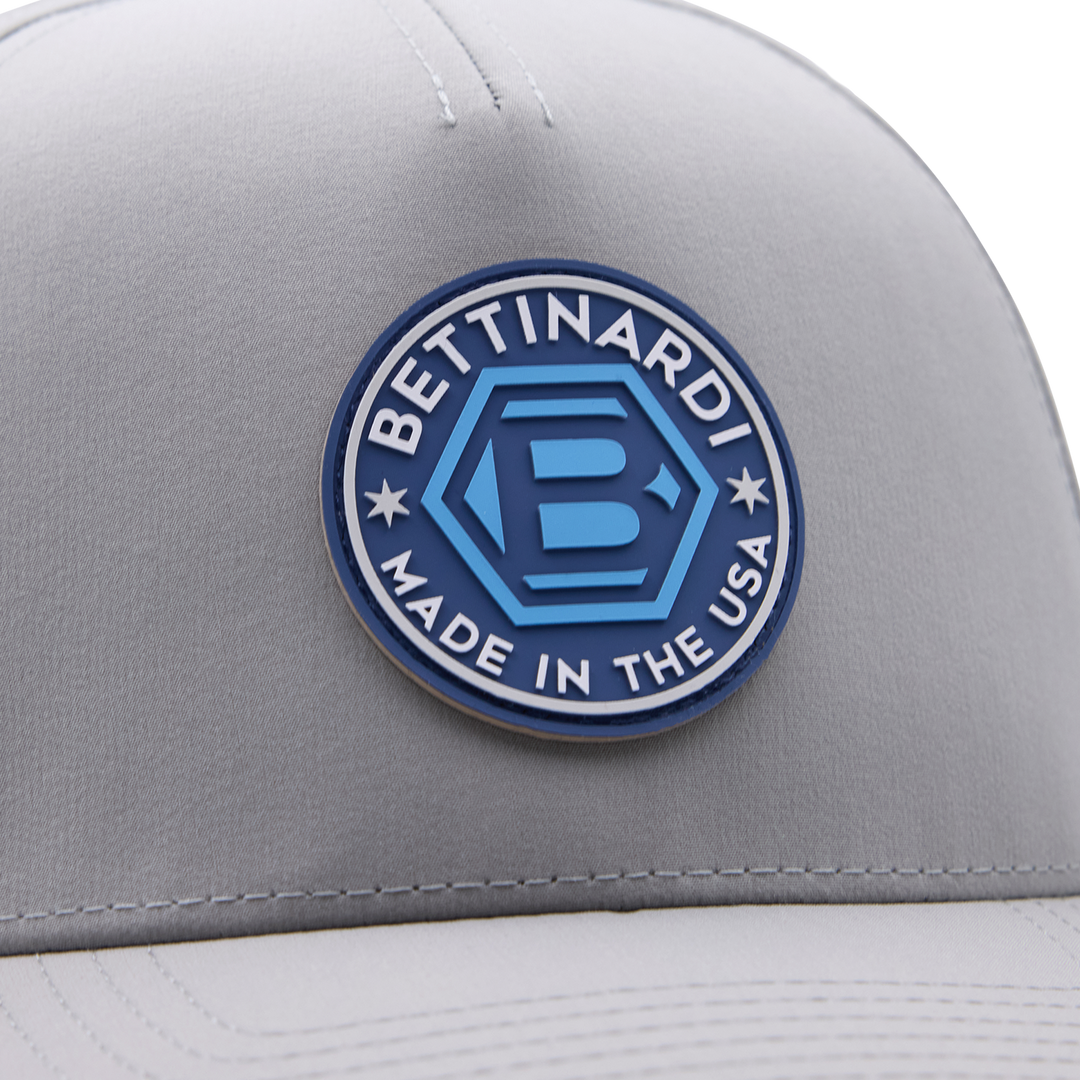 Bettinardi American Needle Circle Hex Super Tech Valin Hat (Gray)