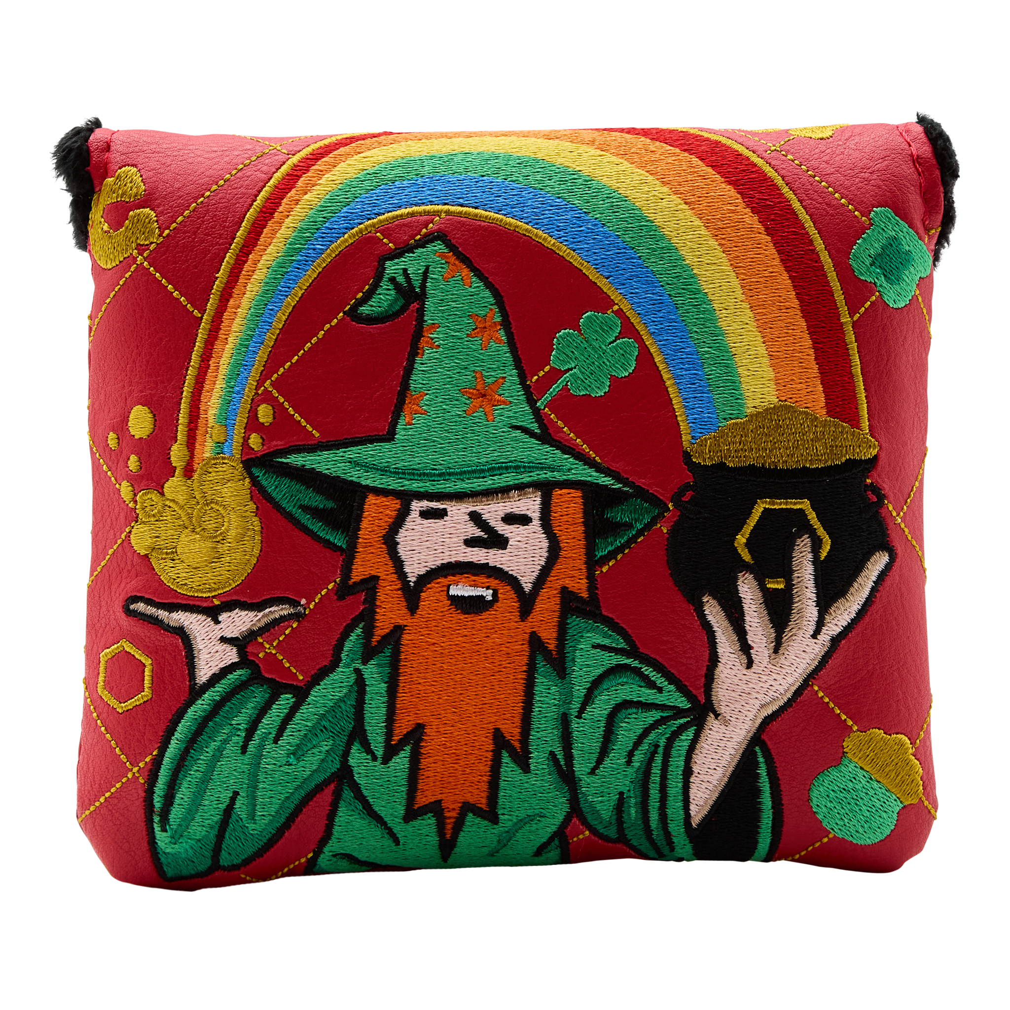 St. Patrick's Day Charmed Wizard Center Shafted Mallet Headcover