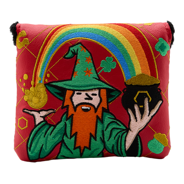 St. Patrick's Day Charmed Wizard Center Shafted Mallet Headcover