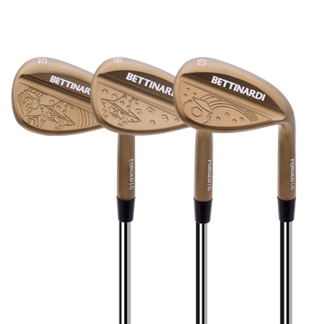 St. Patrick's Day Charmed Wizard Gold Flame HLX 6.0 Wedge Set (52°, 56°, 60°)