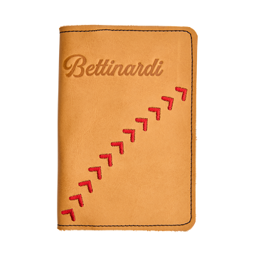 Rawlings x Bettinardi Tan Genuine Horween Leather Scorecard Holder