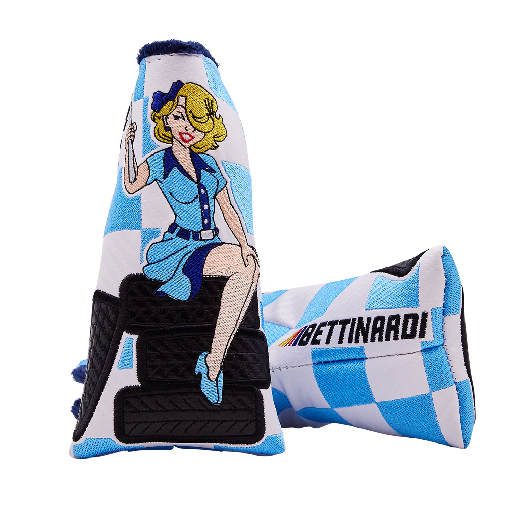 【BOB SPORT】GOLF半袖オリジナルバンダナ柄ハイネック Motor Speedway Betti Girl Blade Headcover | Bettinardi Golf – Studio B