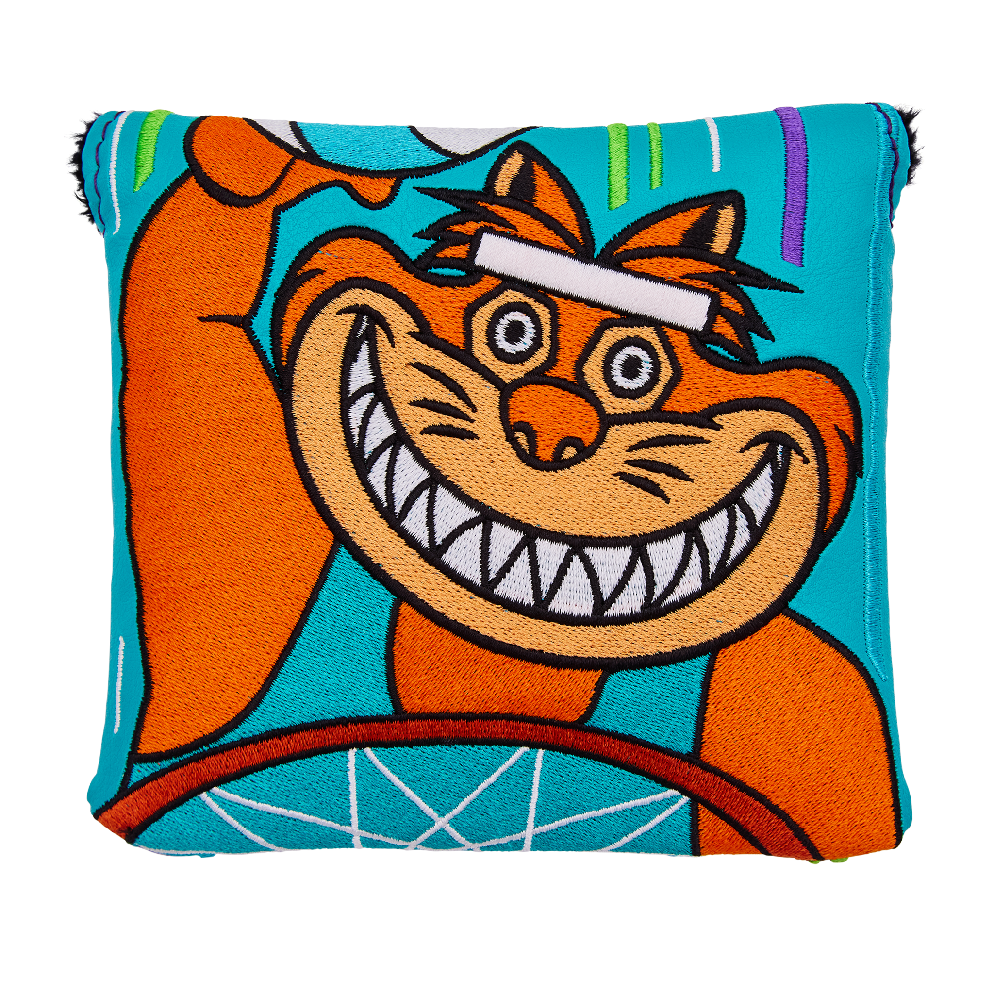 Retro Carolina Baller Cat Mallet Putter Headcover