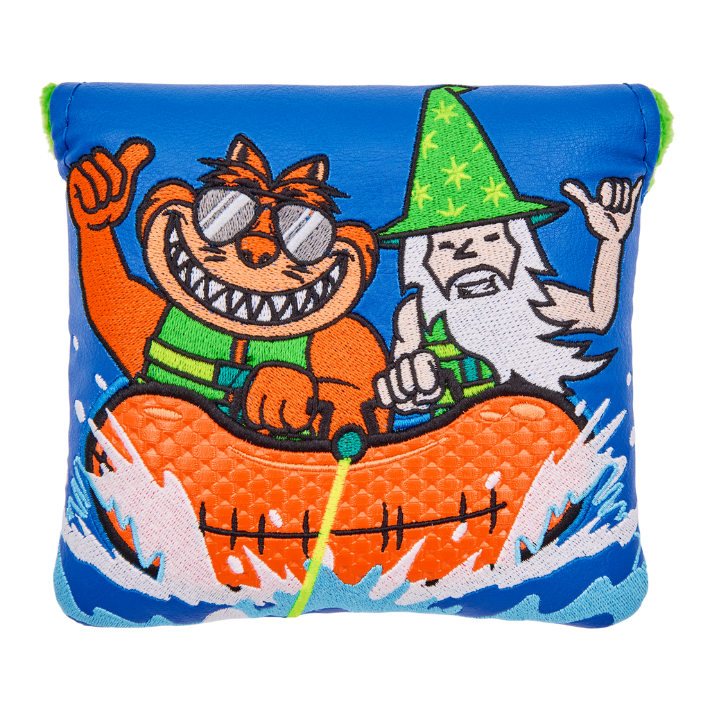 Valentino Rudyサンダルウッド パター レア 34インチ Tubing Buddies Center Shafted Mallet Putter Headcover | Bettinardi