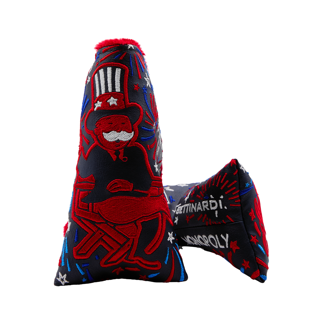 Bettinardi x Monopoly Americana Firework Blade Putter Headcover