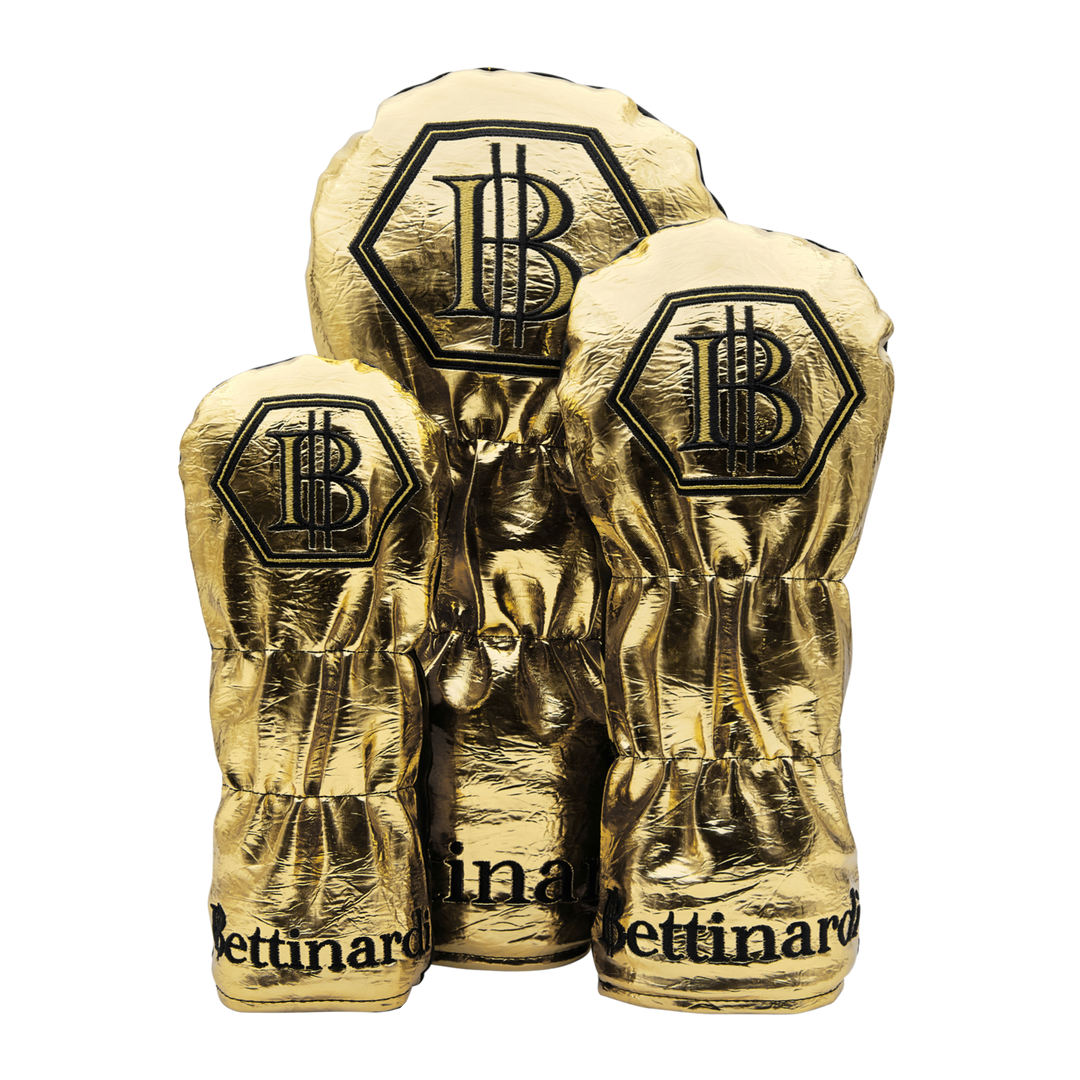Black and Gold Multi Gangster Cat Wood Set | Bettinardi Golf