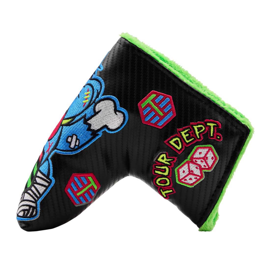 2025 Social Tour Dept. Unlucky Cat Blade Putter Headcover
