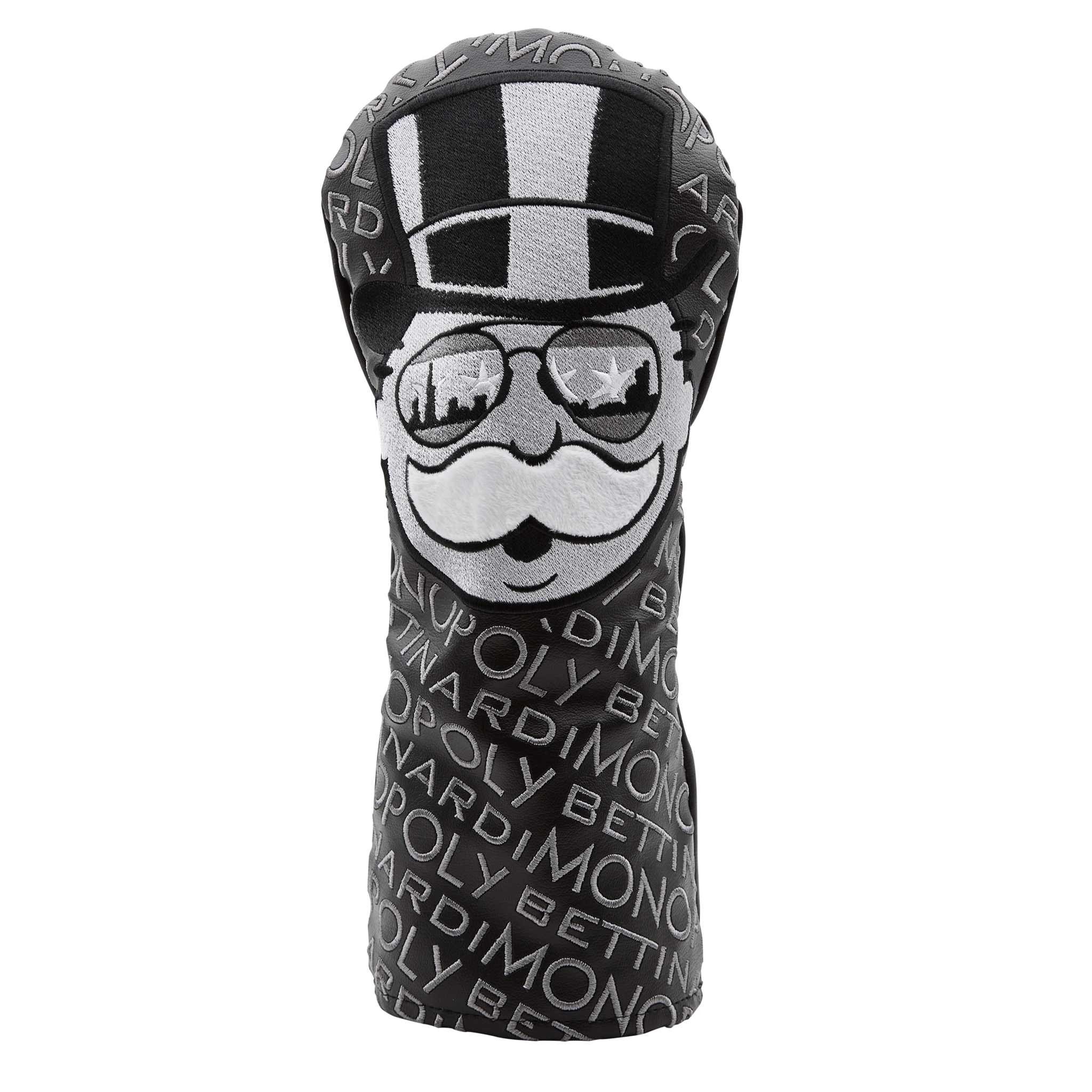 Bettinardi x Monopoly Chi Town Mr. Monopoly Blackout Driver Headcover