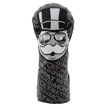 Bettinardi x Monopoly Chi Town Mr. Monopoly Blackout Driver Headcover