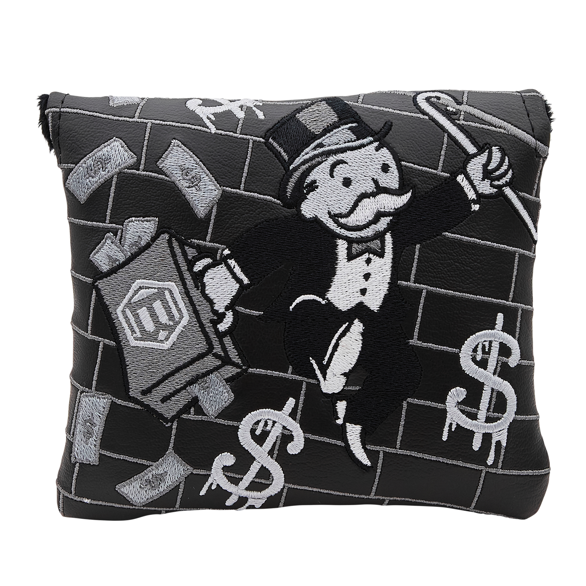 Bettinardi x Monopoly Money Thief Blackout Mallet Putter Headcover
