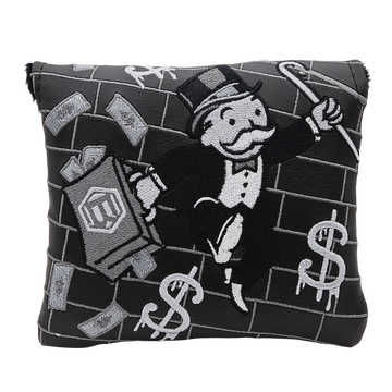 Bettinardi x Monopoly Money Thief Blackout Mallet Putter Headcover