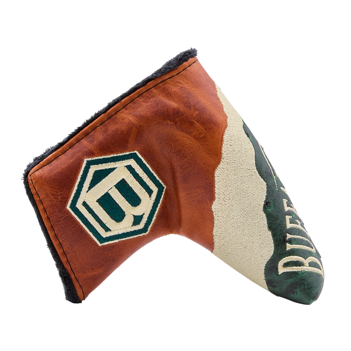 Bettinardi x Buffalo Trace Green Ostrich Blade Putter Headcover