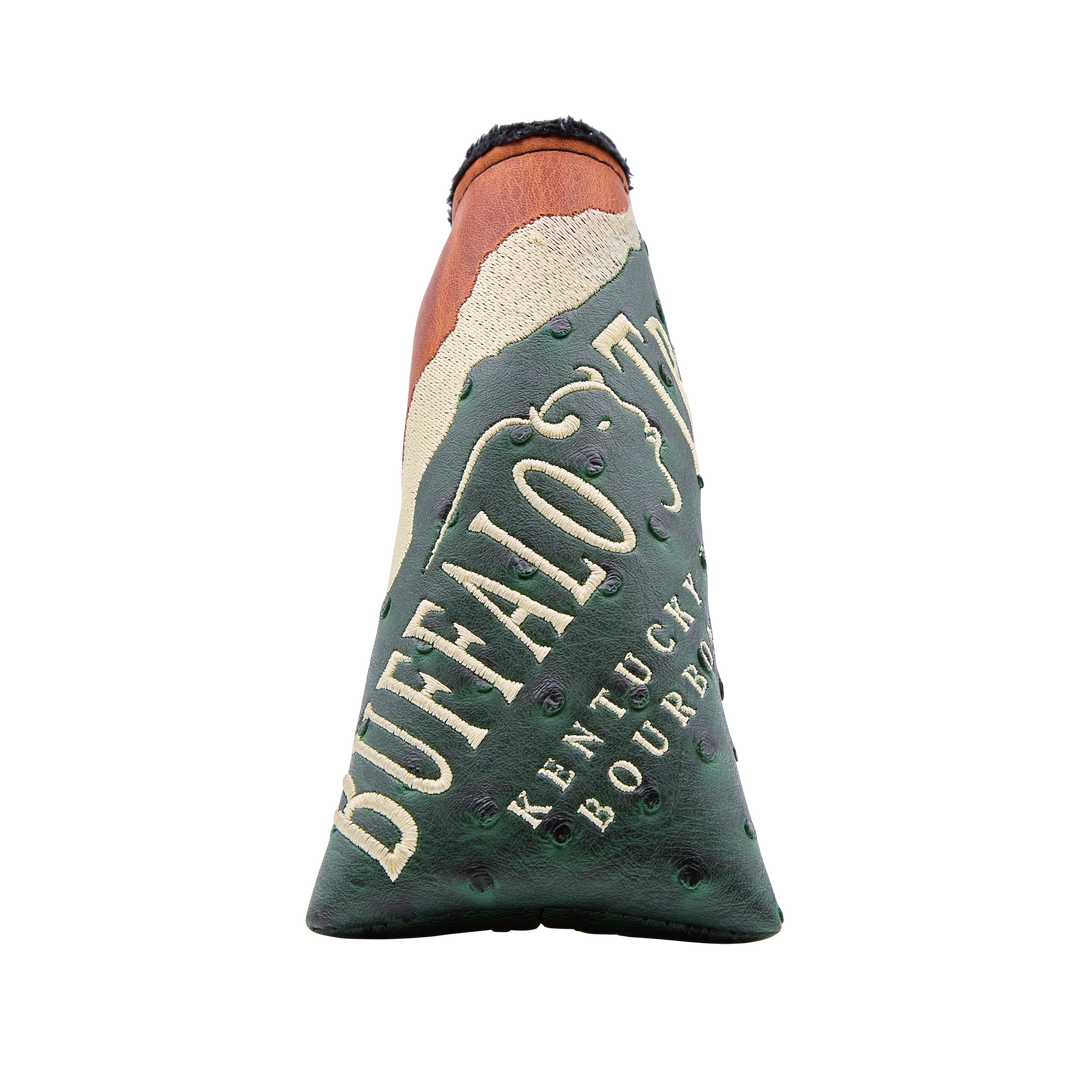 Bettinardi x Buffalo Trace Green Ostrich Blade Putter Headcover