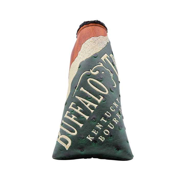 Bettinardi x Buffalo Trace Green Ostrich Blade Putter Headcover