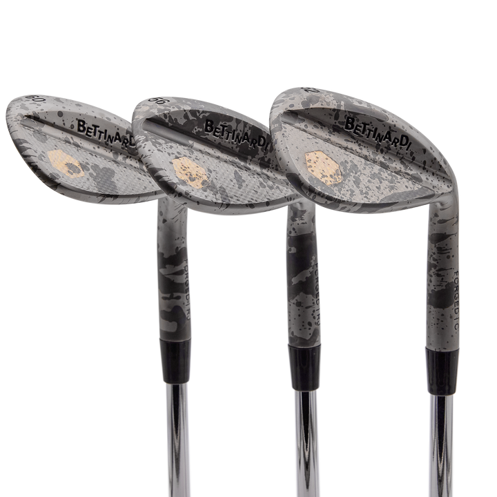 Mokume Inlay Black Acid HLX 6.0 Wedge Set (52°, 56°, 60