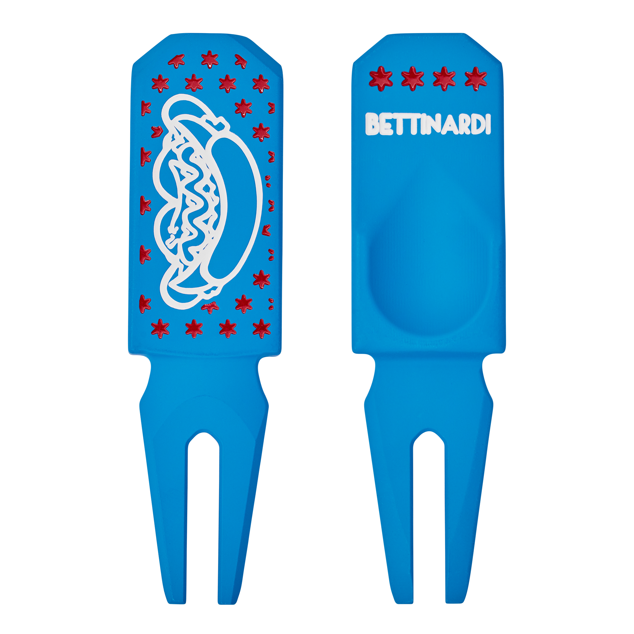 Chicago Style Hot Dog Divot Tool