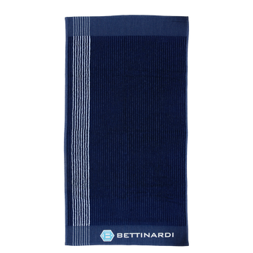 Bettinardi White Pinstripe Hex B Navy Caddie Towel