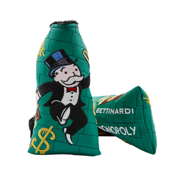 Bettinardi x Monopoly Mr. Monopoly Money Thief Blade Putter Headcover