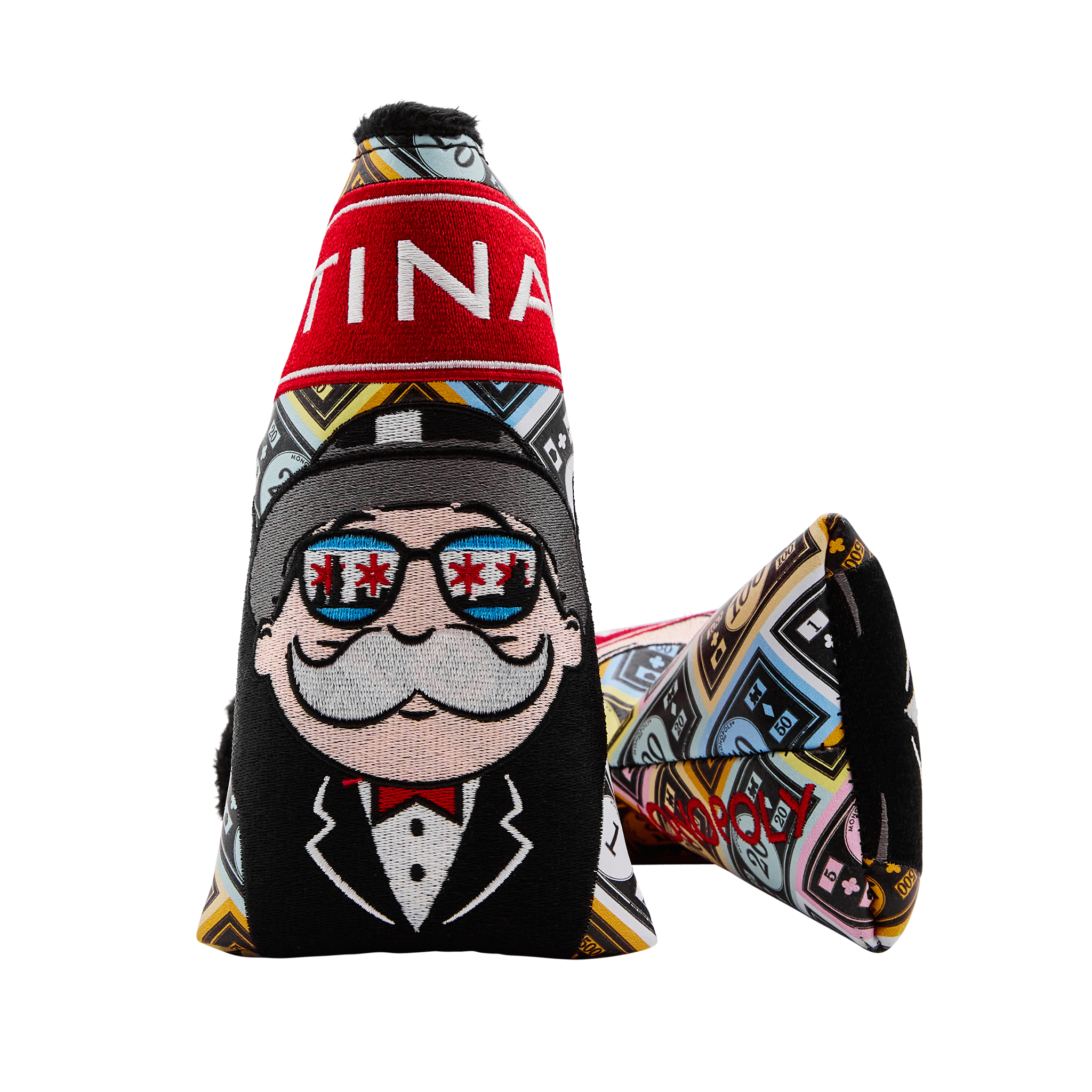 Bettinardi x Monopoly Chi Town Mr. Monopoly Blade Putter Headcover