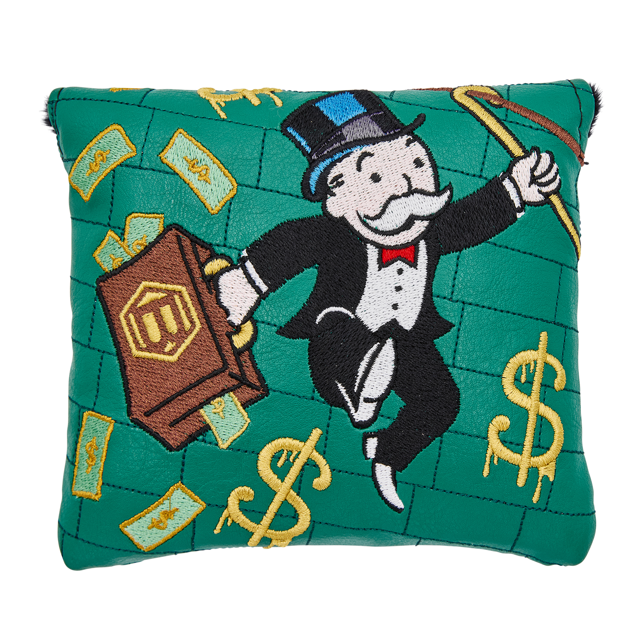 Bettinardi x Monopoly Mr. Monopoly Money Thief Mallet Putter Headcover