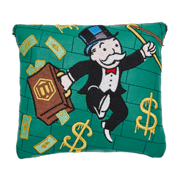 Bettinardi x Monopoly Mr. Monopoly Money Thief Mallet Putter Headcover