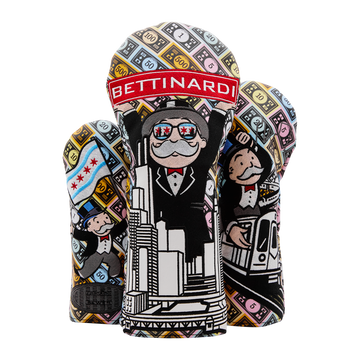Bettinardi x Monopoly Chi Town Mr. Monopoly Wood Set